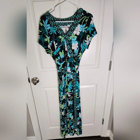 Croft & Barrow Womens Floral Maxi Long Dress XL - Picture 11 of 11